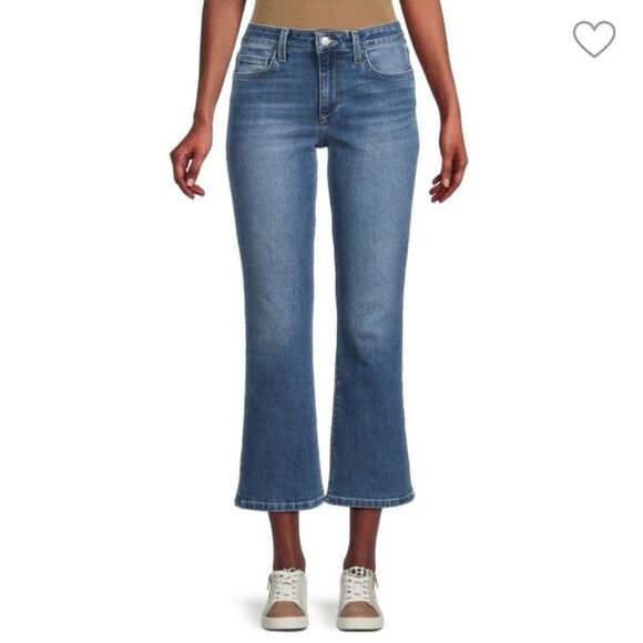 JOE'S JEANS Mid Rise Crop Boot Cut‎ Jeans Luna size 25 NWT - Picture 1 of 14